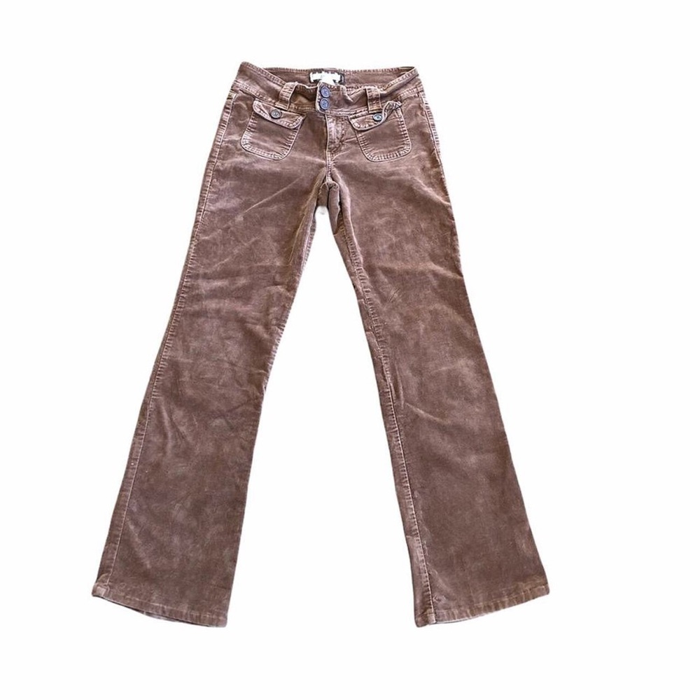 Y2k vintage Jordache brown suede pants